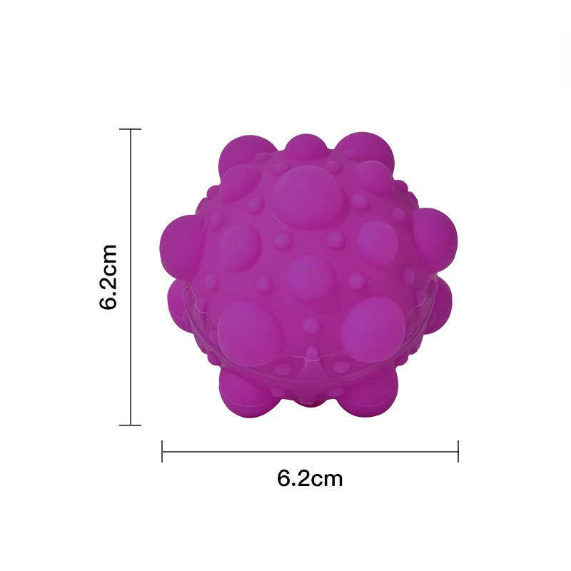 Juguete de silicona de bola de descompresión pionera de desratización al por mayor